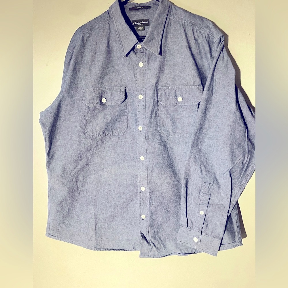 Eddie Bauer Cotton shirt XXL NWOT